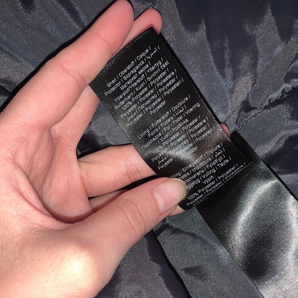 Enzo Velvet Puffer Jacket Size 36/S - Picture 7 of 7